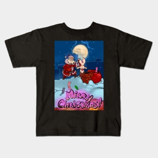 Adult Merry Christmas Kids T-Shirt